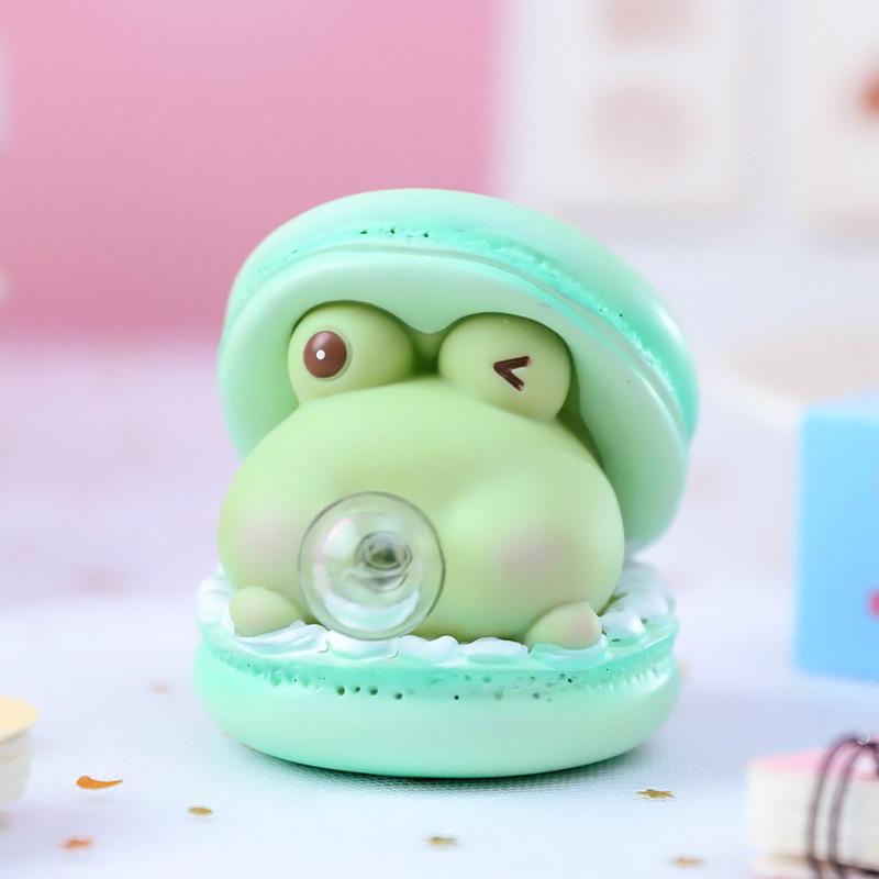 

2Pcs Macaron Burger Blows Bubbles Office Stress Relief Ornaments Creative Cartoon Pinch Toys Children s Decompression Toys Gifts