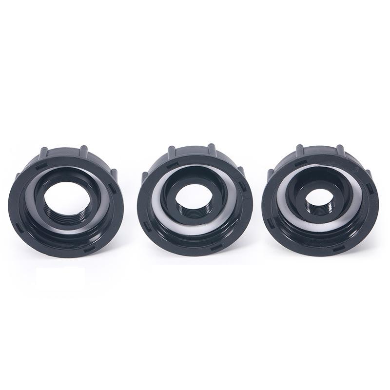 Acessórios DIY Duráveis para Tanque IBC S60X6 Tampa Roscada Grossa Rosca Fêmea de 60mm para Conector Adaptador de 1/2" 3/4" 1"