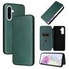For Samsung Galaxy A26 5G Case Carbon Fiber Texture Drop-Proof PU Leather Phone Cover