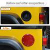 Ersetzt Tankdeckel Abdeckung Zierleiste Rot Für Jeep Wrangler TJ Zubehör
