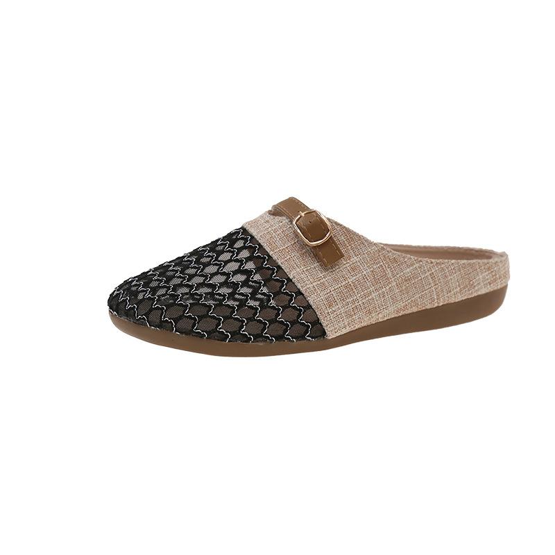 New One-foot Lazy Shoes Half-slipper Boots Fisherman Shoes Flat Single Shoes