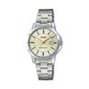 [Cio] LTP-V004SG-9A Standard Analog Women's Two-Tone Metal Watch