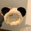 Cute Panda Hair Bands Women Face Wash Special Non-slip Headband Cartoon Plush Wide Edge Headband Girls Hair Accessories