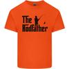 The Rodfather Funny Fishing Rod Father Unisexs Light Cotton TShirt