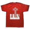 Christlicher Klavierspieler Geschenk Design Klavierlehrer Tastatur T-Shirts Grafik Kurzarm Musiker Musiklehrer T-ShirtF
