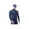 Li Ning Outdoor Casual Sports Zip Stand Collar Long Sleeve Jacket Men Jacket Guangdong-Blue AYYT001-3