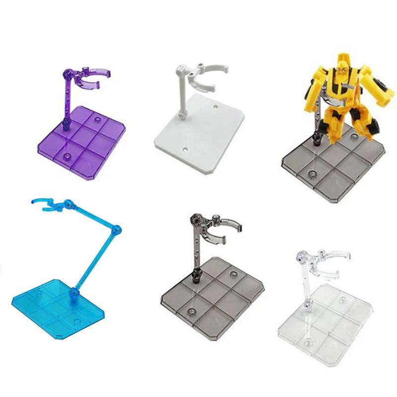1Set Action Figure Base Suitable Display Stand Bracket Suitable for 6-7 Inch Figure Doll Anime HG1/114/RG Gundam Cinema Game