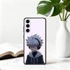 H-Hunter K-Killua Z-Zoldyck H-Hunter-KZ Phone Case Black Silicone Soft For Samsung Galaxy A73,A72,A71,A70,A53,A52,A51