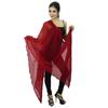 Chiffon Blend Indian Scarves Women Wear Stole Neck Wrap Chunni Long Dupatta