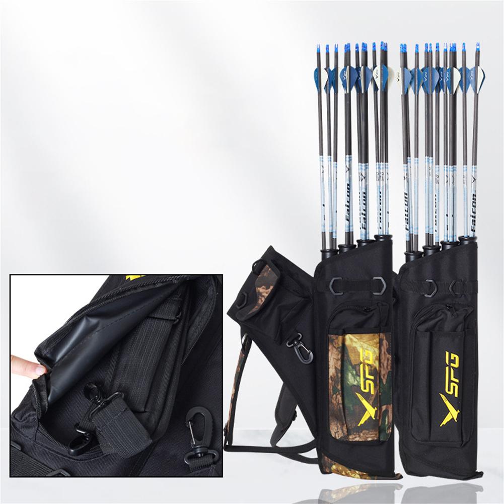 Four-tube Archery Quiver Outdoor Large-capacity Arrow Holder Storage Bag For Competitive Bows Arrows