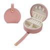 Portable Jewelry Storage Box for Necklaces, Rings, Studs, and Earrings