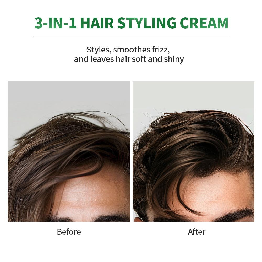 100ml Hair Styling Curry, Long-lasting Fluffy, Quick-drying And Styling, Suitable For All Hair Types, Perfect For Creating The Desired Hairstyle