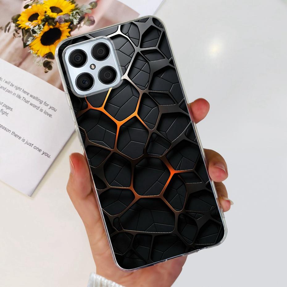 Fashion Cool Pattern Case For Honor X8 TFY-LX1 TFY-LX2 TFY-LX3 Soft Silicone TPU Back Cover For HonorX8 X 8 4G Phone Cases