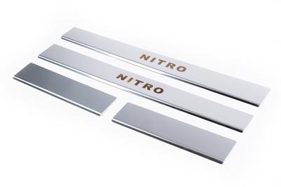 Door Sills Carmos On the Lower Part (stainless Steel) for Dodge Nitro 2007-