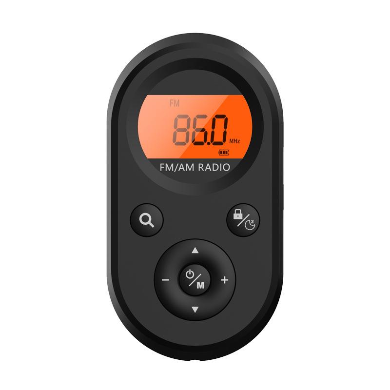 Tragbares AM-FM-Radio, wiederaufladbares Taschenradio mit bestem Empfang, lange Akkulaufzeit, Stereo-Kopfhörer, kleiner digitaler Transistor