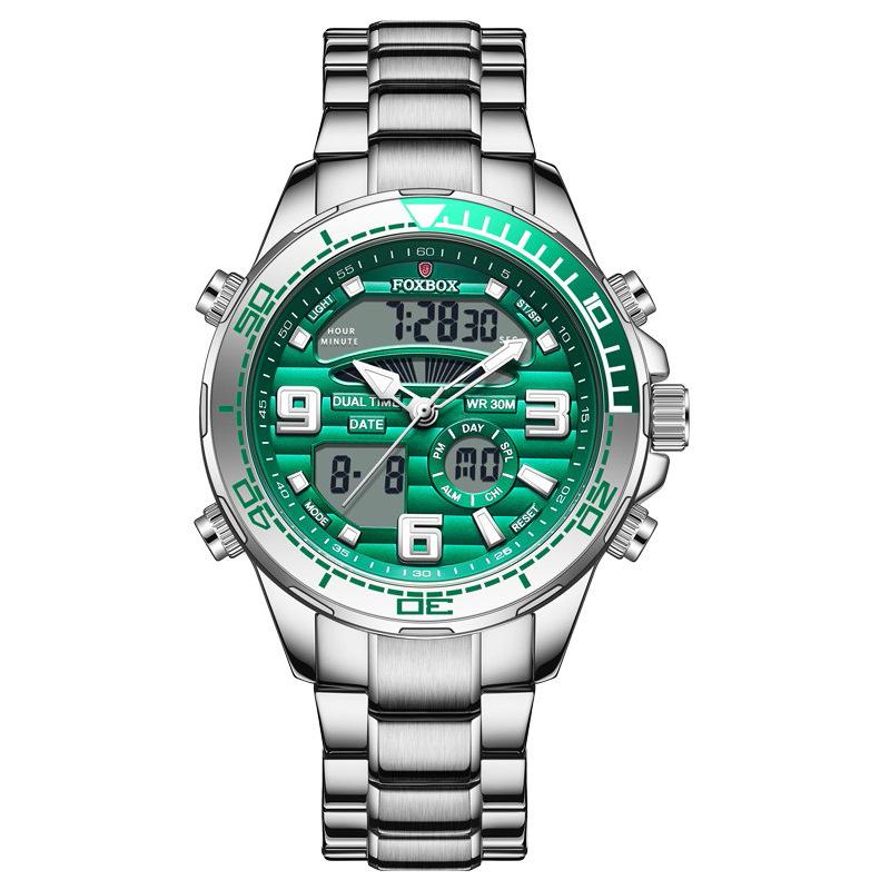 FOXBOX Men`s Sports Watch Dual Display