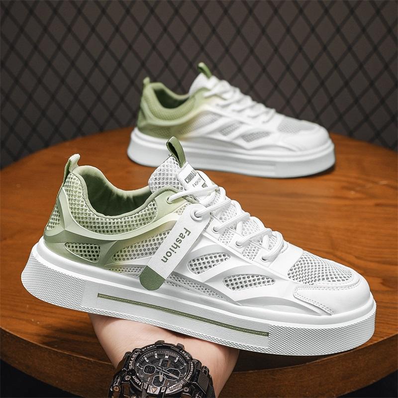 Mode CYYTL Mesh Sommer Atmungsaktive Schuhe Für Herren Sneaker Casual Outdoor Sport Tennis Laufen Wandern Luxus Designer Plateau Slipper