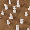 1Set 32Piese Set de Șah Plastic Material Ps Albastru și Alb Jocuri de Șah Medievale Pentru Adulți Piese de Șah de Călătorie Jocuri Jucării pentru Copii