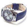 Seiko Chronograph Watch with Genuine Leather Strap Set, Authorized Domestic Distribution, Navy Blue Belt SND365P1-BL [Parallel Import]