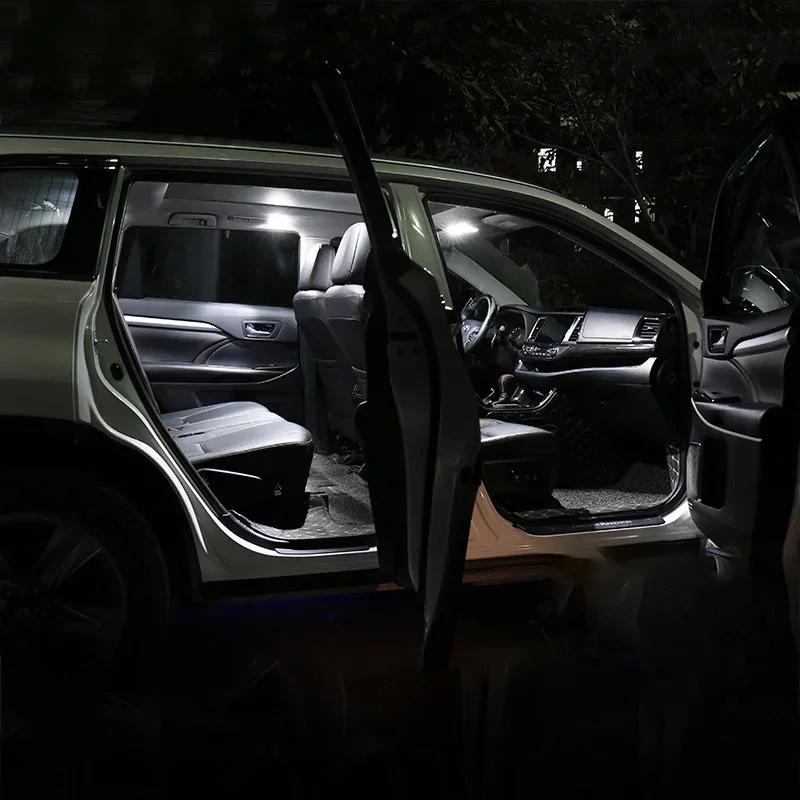 For Ford Explorer 5 2011~2020 2026 Car Interior Front Rear Row Dome Reading License Lights Trunk Light 12V LED Lamps Accessories