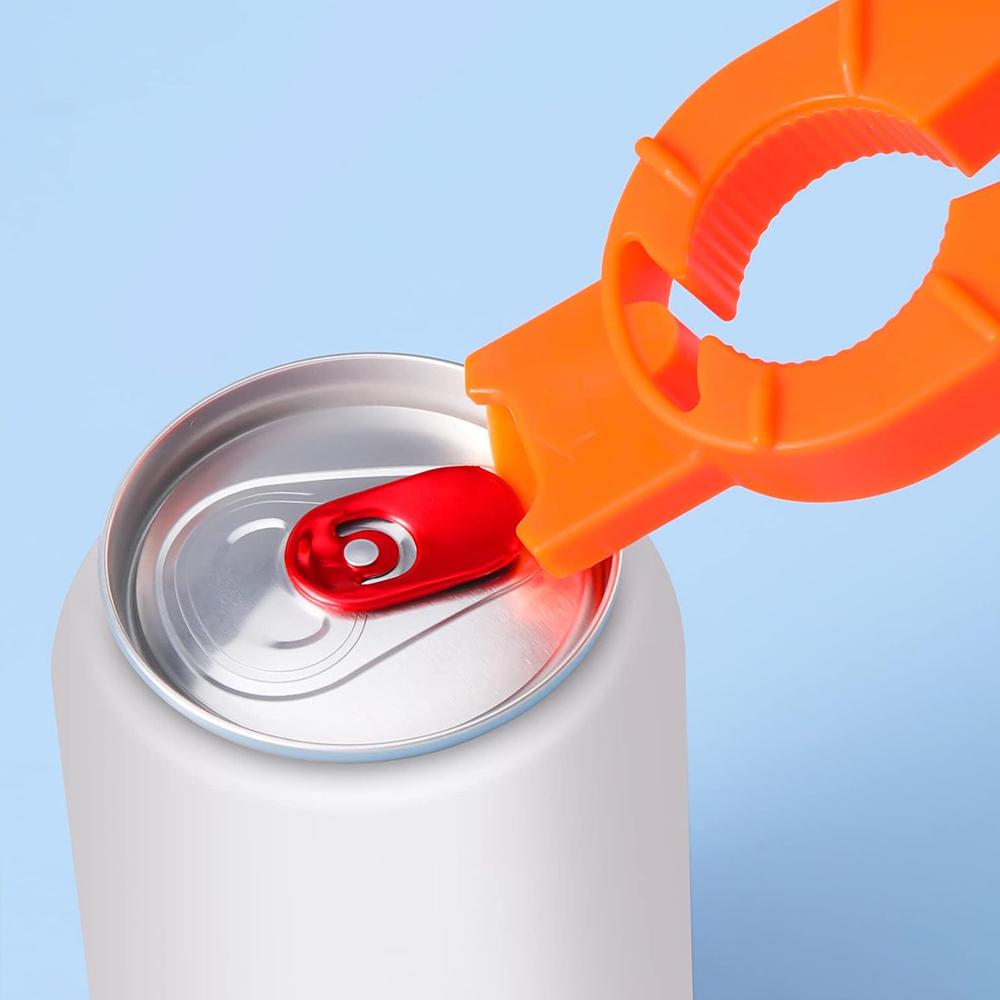 Multifunktionell Flasköppnare Burköppnare Plast Justerbar Burklocksborttagare Öppnare för Seniorer Äldre Kök Fest Barverktyg