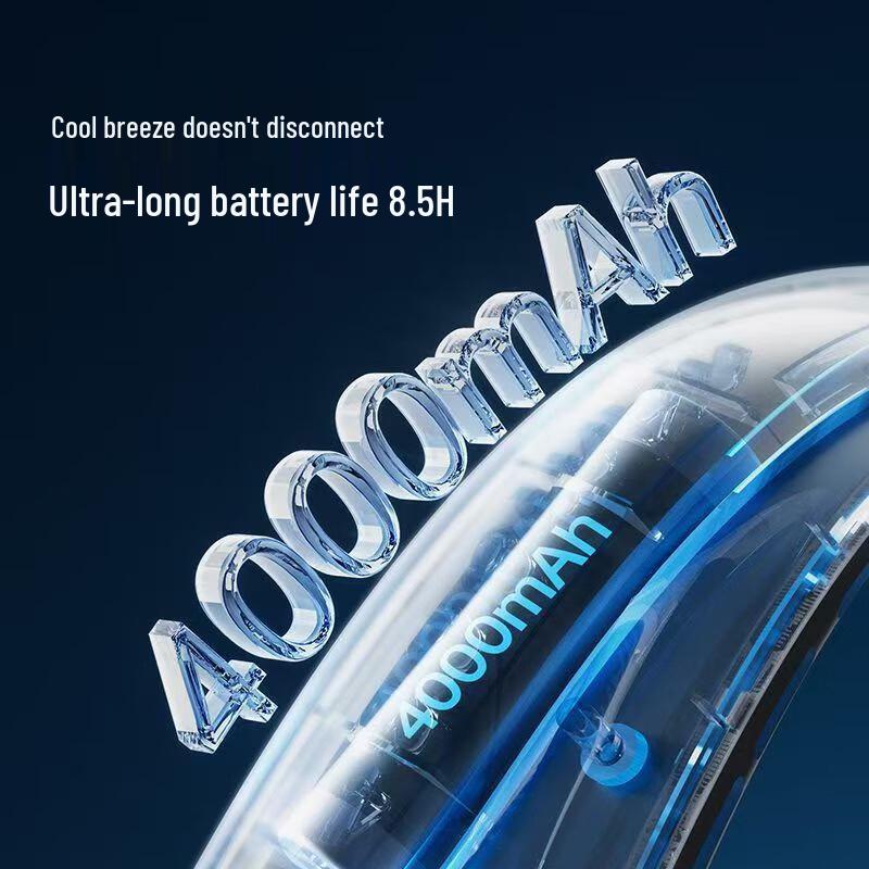 Tragbarer USB-Wiederaufladbarer Nackenventilator