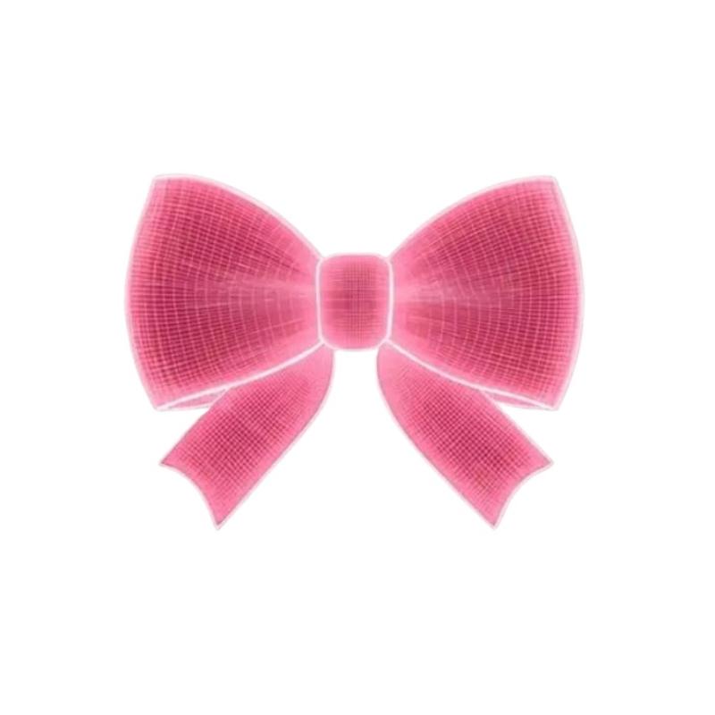 

Декалі для прикраси туалету, що світяться в темряві, Світна наклейка на кришку унітазу, Дизайн з рожевим бантом, ПВХ, Декорація стіни кришки унітазу