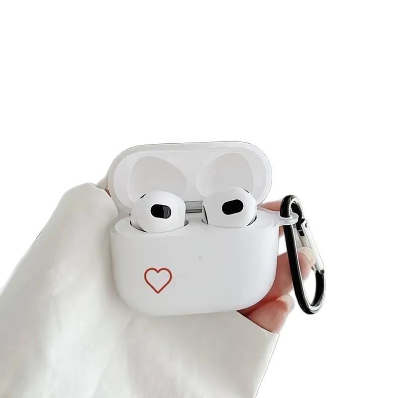 White red love applies to AirPods 1/1st generation protective case Apple pro/1 wireless bluetooth headset cover