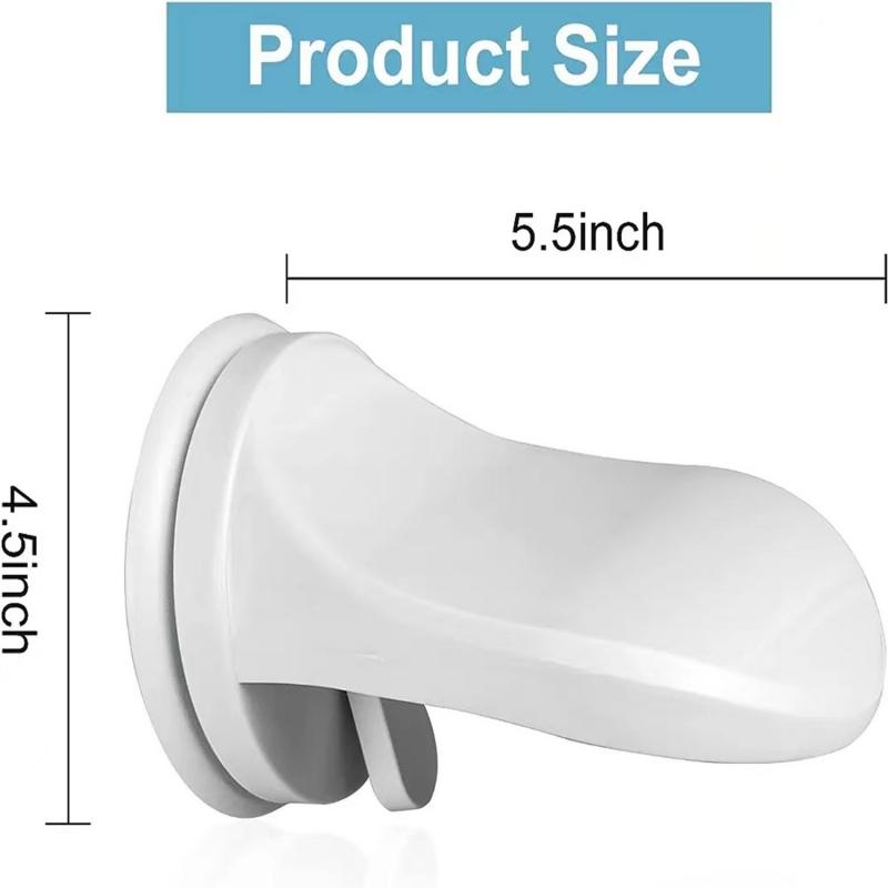 Descanso para os pés do chuveiro do banheiro, perna de barbear, suporte para pedal, ventosa, antiderrapante, lavagem dos pés
