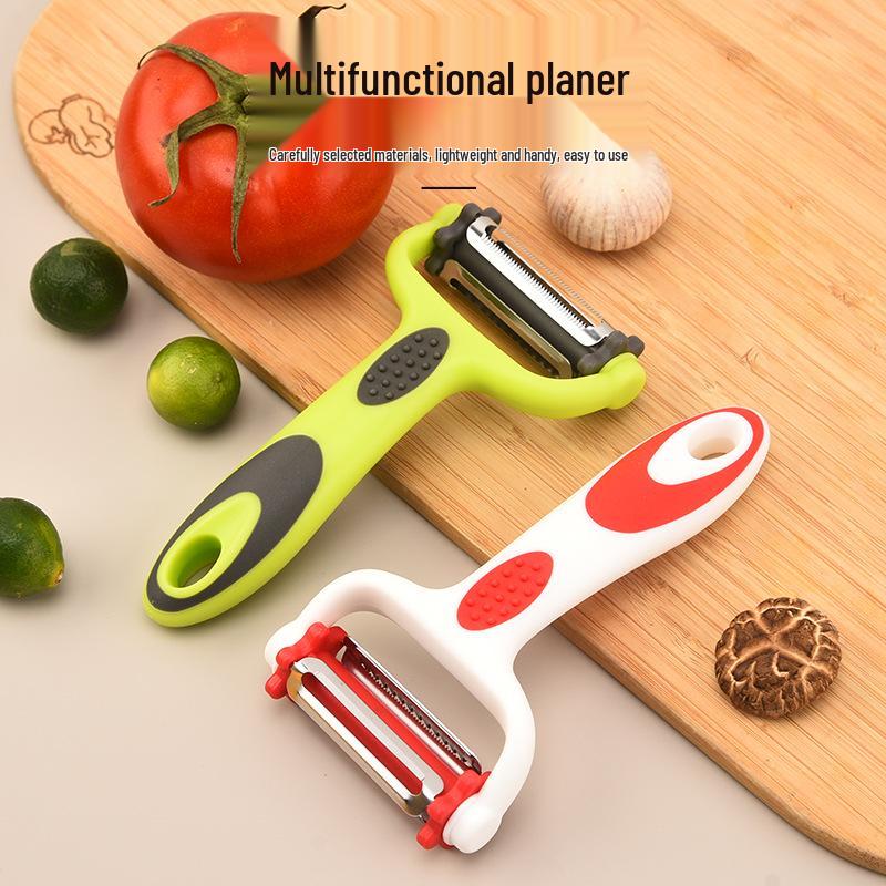 3-in-1 Rotating Peeler & Grater: Multifunctional Kitchen Gadget for Vegetables, Fruits, and Melons