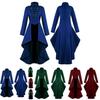 Elegant Women Vintage Medieval Tuxedo Gothic Tailcoat Perfect For Cosplay Costume