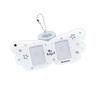 Acrylic Photocard Holder,Lovely Credit Card Sleeve Pendant Keychain Badge Holder for Student Card Id Cards Bank Card