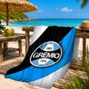 Fc 1903 Emblem Printed Microfiber Beach Towel, Soft And Absorbent, Quick-Dry, Ideal for Summer Travel, Beach Essential, Swimming Pool