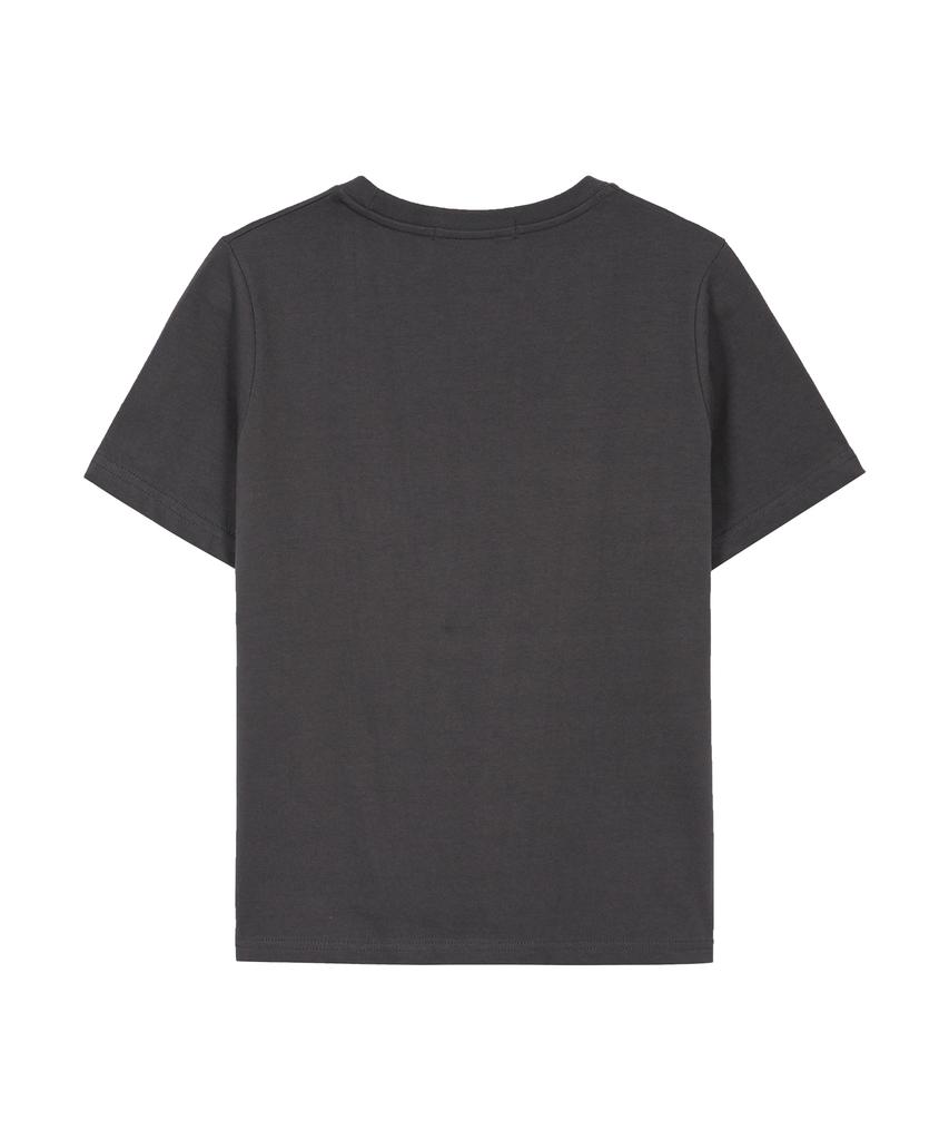 Aejeuyua Signature Angel Fit T-Shirt Charcoal