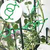 100Pcs Plant Support Clips Reusable Garden Clips Space Saving Tomato Vine Clip Flower Lever Loop Gripper Fixing Clips