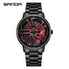 Sanda Meilleure Vente 1088 Montre pour Adolescent: Personnalisé, Cadran Rotatif 3D, Tendance, Quartz Étanche.