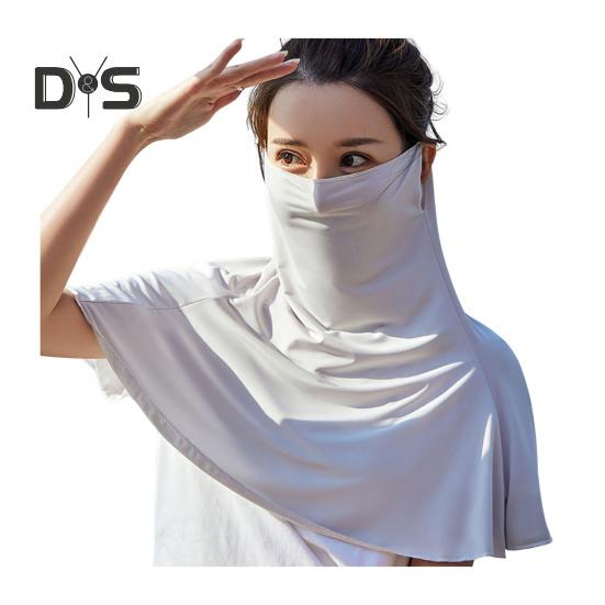 Sunscreen Face Guard Ice Silk Neck Protection Summer Riding Face Guard Outdoor Activities Travel Neck Gaiter