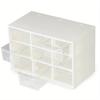 Wall-Mountable 9-Drawer Organizer for Office Supplies, Stationery, Jewelry & Small Items-Home & Office Organization Accessory