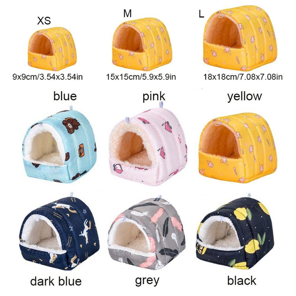 Soft Pet Sleeping Bed Hanging Hamster Hammock Cute Hamster House  For Rabbit Squirrel Rat