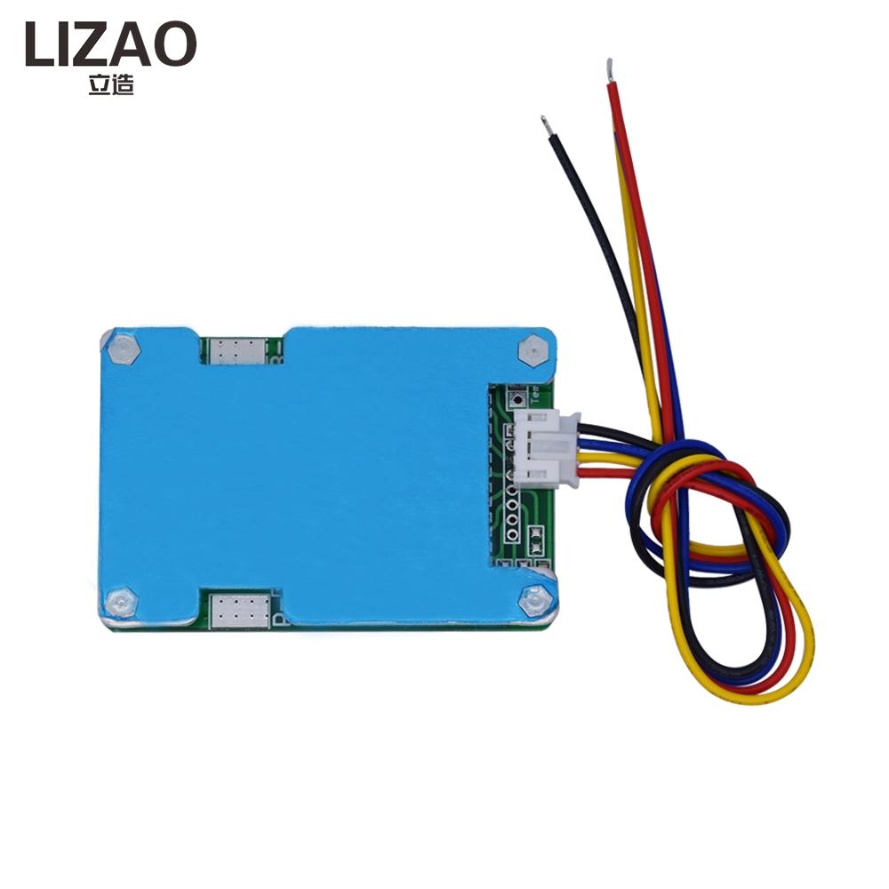 3S-7S 18650 Li-ion BMS Protection Board, 15A/20A with Balance & Heat Sink for Lithium Battery Packs