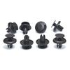 8mm Universal Car Plastic Fastener Rivets Bumper Door Panel Fender Trim Clips Retainer Screw Rivet Clamp For Nissan Honda Toyota