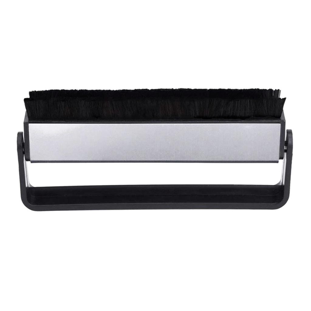 Carbon Fiber Record Brush Anti-Static Vinyl Record Cleaner Brush Record Essential Cleaning Tool for DJs and Music Lovers