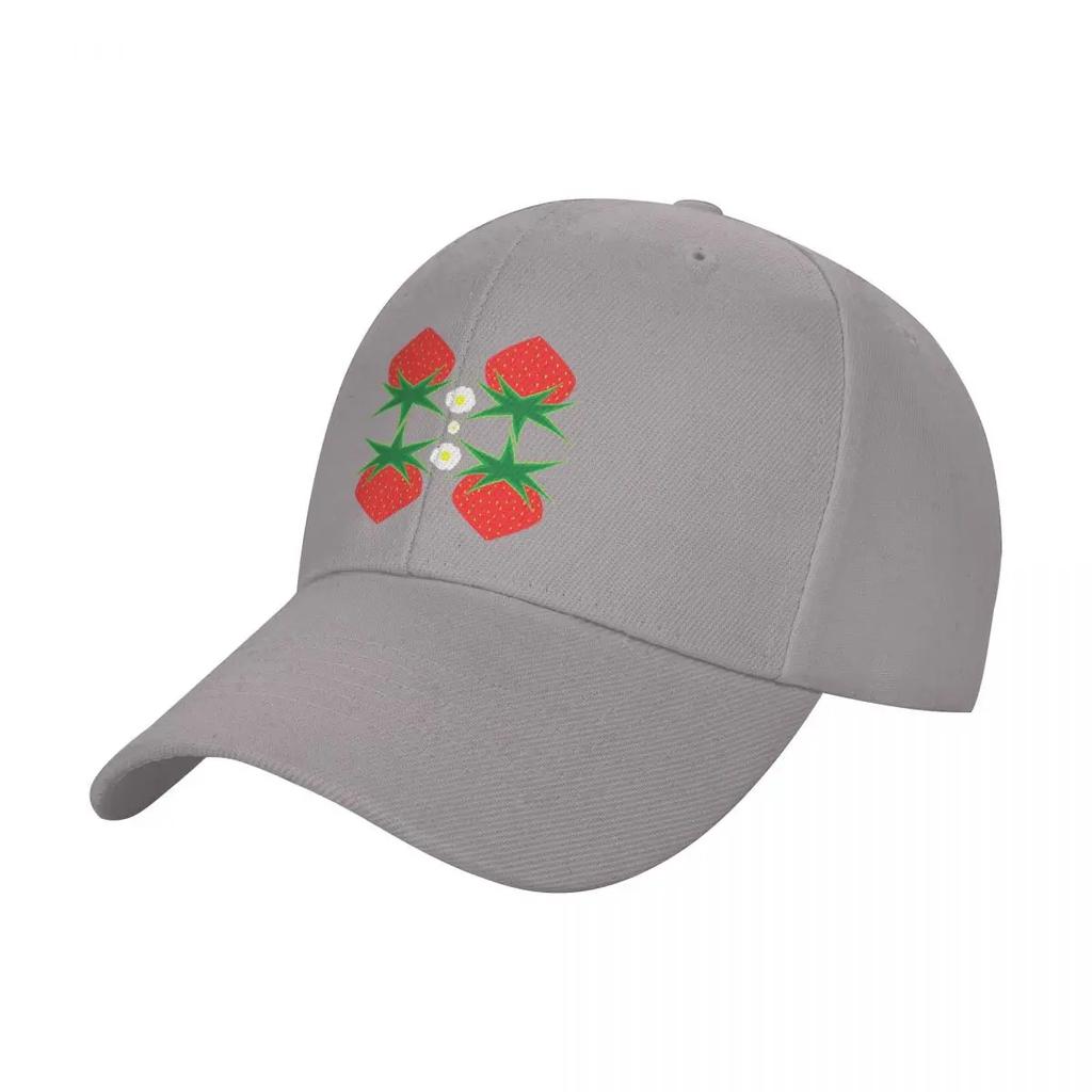 Strawberries Baseball Cap Luxury Man Hat Sun Caps Hip Hop For Women Mens