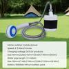 Electric Camping Shower With 1.5M Hose DC5.0V 1800mah Outdoor Shower Head Sprayer 4-5 Liters/Minute for Pet Bath Washing Surf