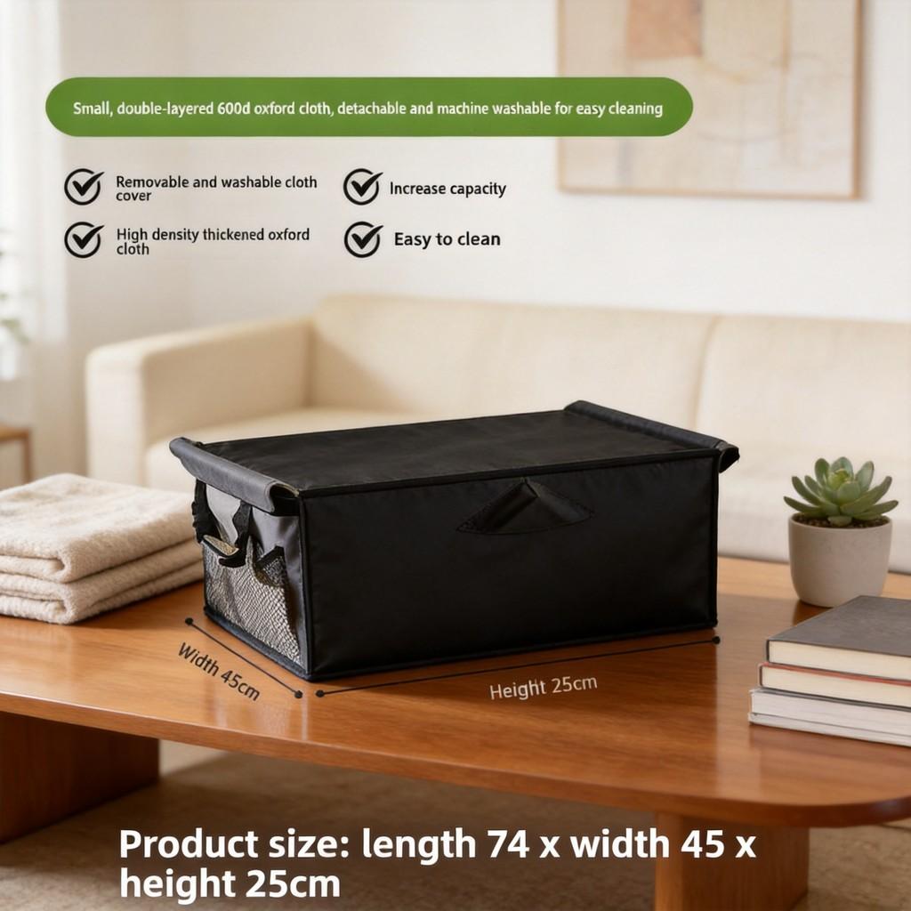 Camping Van Collapsible Storage Bag With Oxford Fabric For Road Trip Organization