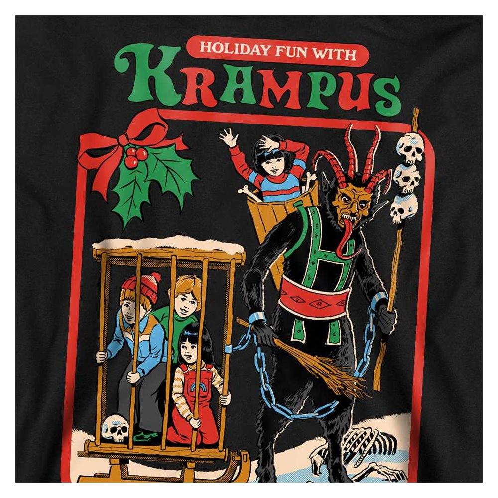 Steven Rhodes Unisex Adult Fun With Krampus Sweatshirt