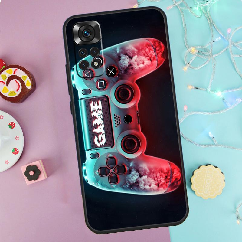 Game Console Gamer Zone Case For Xiaomi Redmi Note 9 10 11 12 13 14 Pro 9S 10S 11S 12S Redmi 14C 10C 12C 13C Cover