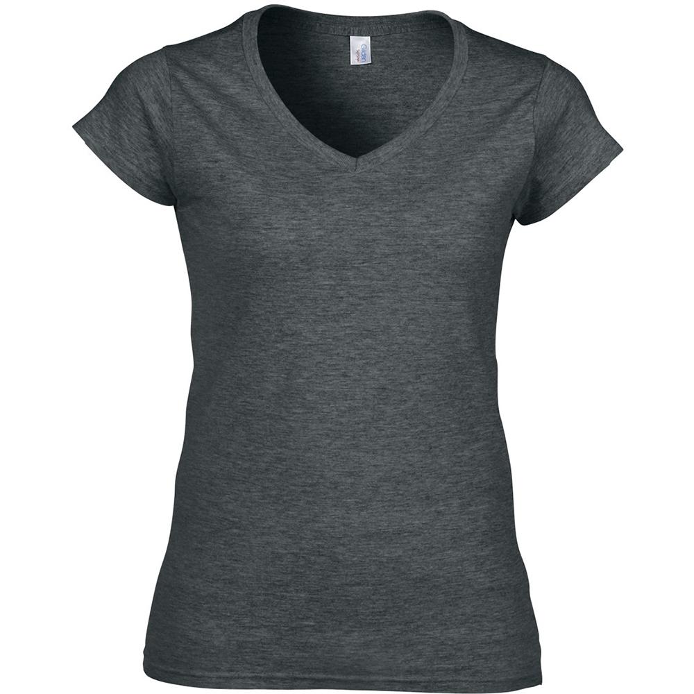 Gildan Ladies Soft Style Short Sleeve V-Neck T-Shirt