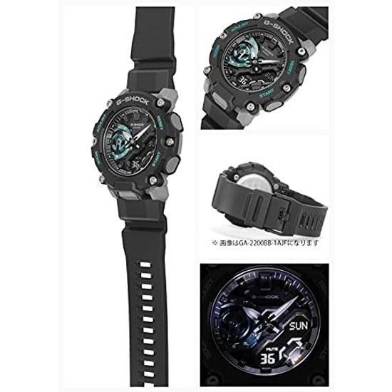 Casio Wristwatch G-Shock Domestic Genuine Product Carbon Core Guard Structure GA-2200M-1AJF Mens Black