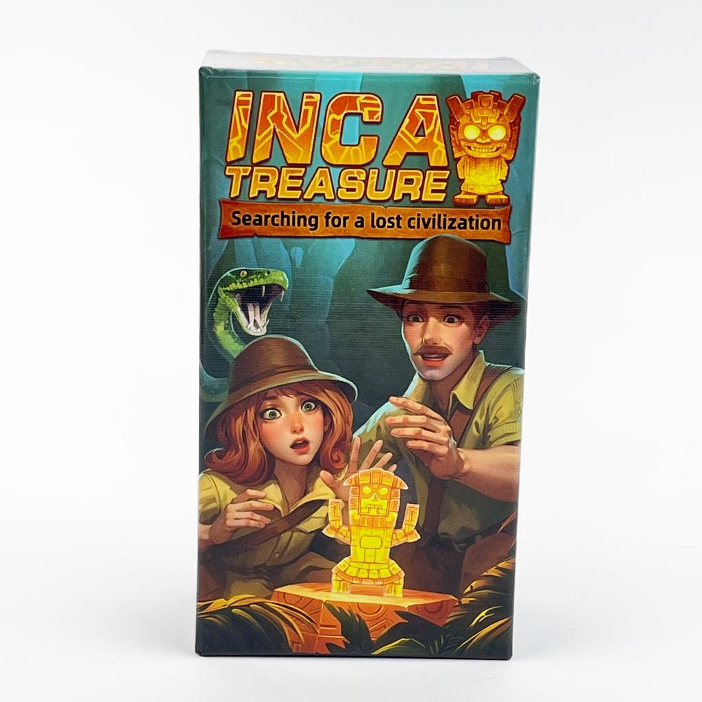 Incan Treasure Quest Strategy Board Game for 3-8 Players Card